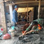 Hadirkan Akses Sanitasi Layak bagi Warga Sumbertanggul, TMMD ke-126 Kodim 0815/Mojokerto Bangun 16 Unit Jamban Sehat