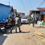 Wujud Kepedulian, Satgas TMMD 126 Kodim 0815/Mojokerto Hadiri Takziah Warga di Lokasi Kegiatan