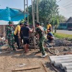 TMMD ke-126 Kodim 0815/Mojokerto Bangun Sumur Bor di Lima Titik, Dukung Program Unggulan Kasad untuk Pemenuhan Air Bersih