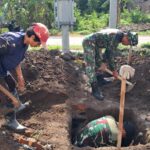 Progres TMAB Capai 70 Persen, Satgas TMMD Kodim 0815/Mojokerto Fokus Selesaikan Sumur Bor di Sumbertanggul