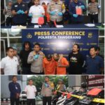 Polresta Tangerang Ringkus Dua Pelaku Curanmor Bersenpi Yang Sempet Melawan Polresta Tangerang Ringkus Dua Pelaku Curanmor Bersenpi Yang Sempet Melawan