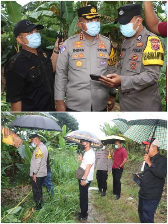 Polresta Tangerang Lakukan Penyelidikan Penemuan Mayat Tanpa Identitas Di Semak Kebun Pisang
