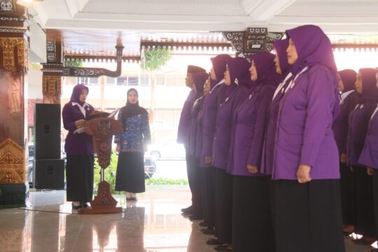 Gus Bupati Mojokerto Kukuhkan TP Posyandu Periode 2025-2030