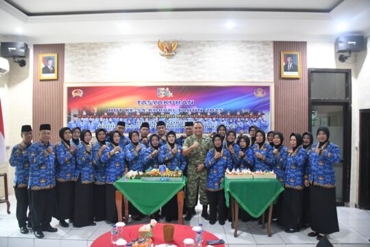 Kodim 0815/Mojokerto Gelar Tasyakuran HUT ke-54 Korpri
