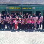 Keceriaan Warnai Kunjungan Edukasi Murid PAUD ke Makoramil 0815/08 Dawarblandong