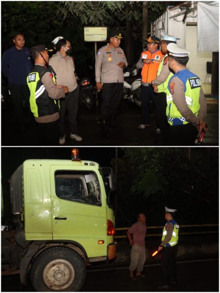 Kapolresta Tangerang Pimpin Pemantauan Truk Muatan Tanah, Cegah Melintas Sebelum Jam Operasional
