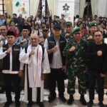 Forkopimda Mojokerto Monitoring Perayaan Natal dan Tahun Baru 2026, Dandim Tegaskan Komitmen TNI Jaga Keamanan dan Toleransi