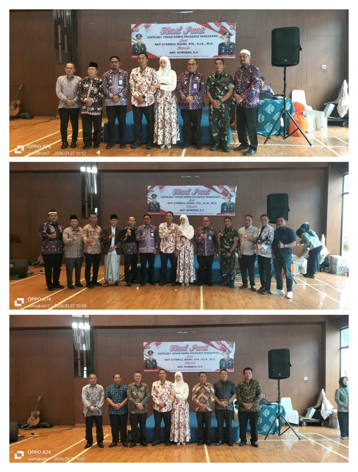 AKP. Humaedi. S. H Resmi Menjabat Sebagai Kapolsek Pasar Kemis