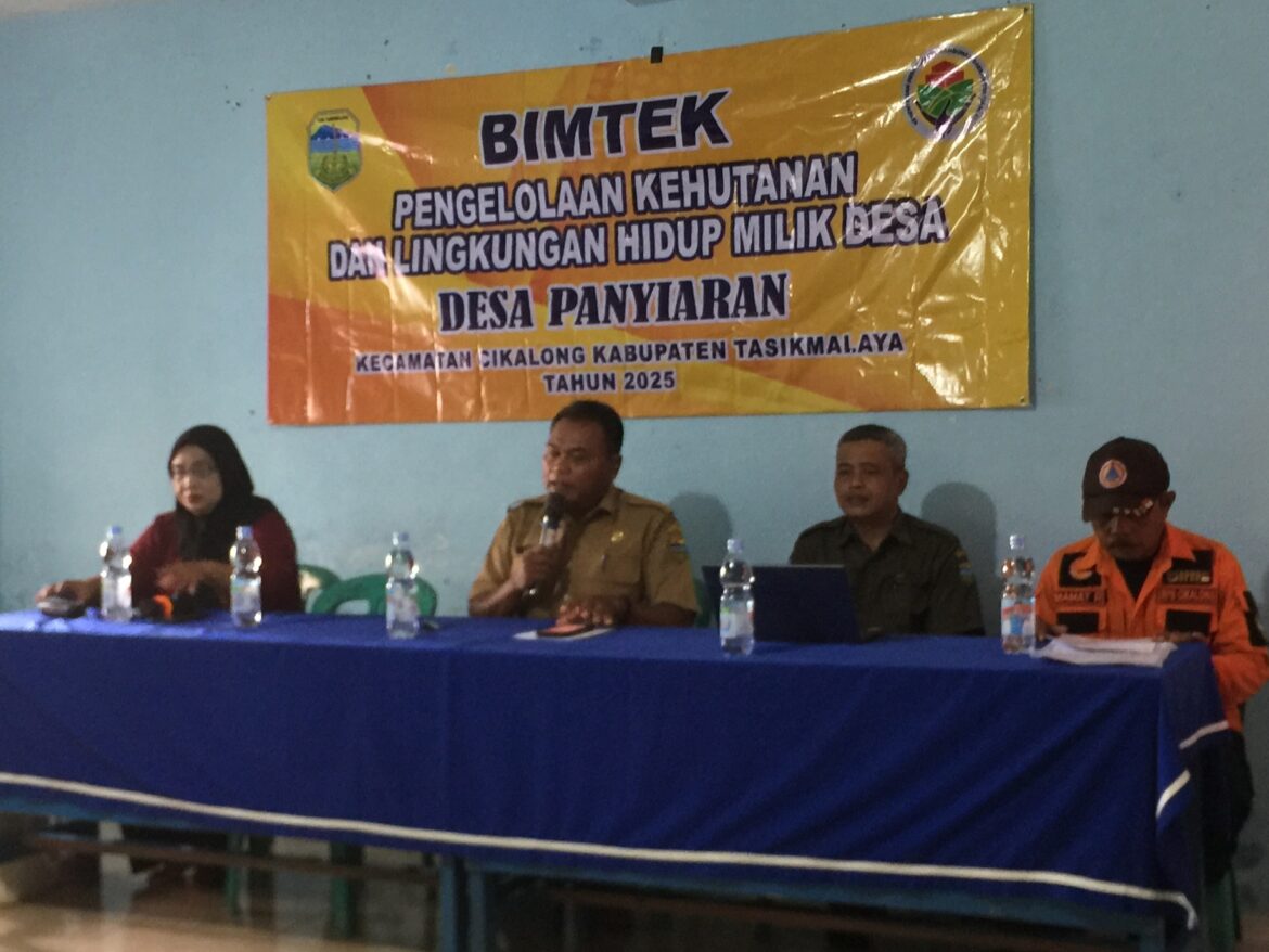 Bimtek Bentuk Pengelolaan Lingkungan Hidup Milik Desa