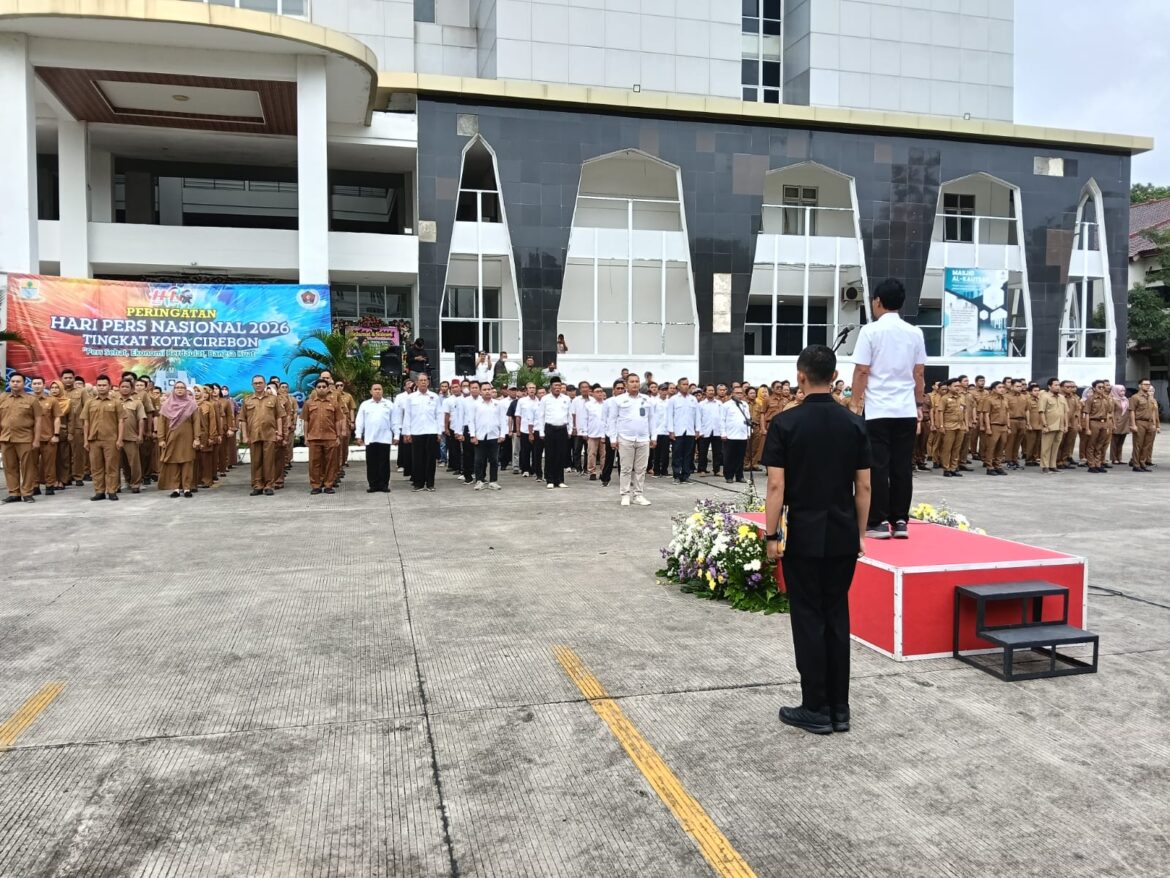 HPN 2026, PWI Kota Cirebon Gelar Apel di Balai Kota: Pers Dituntut Tegas, Kritis, dan Berpihak pada Kebenaran
