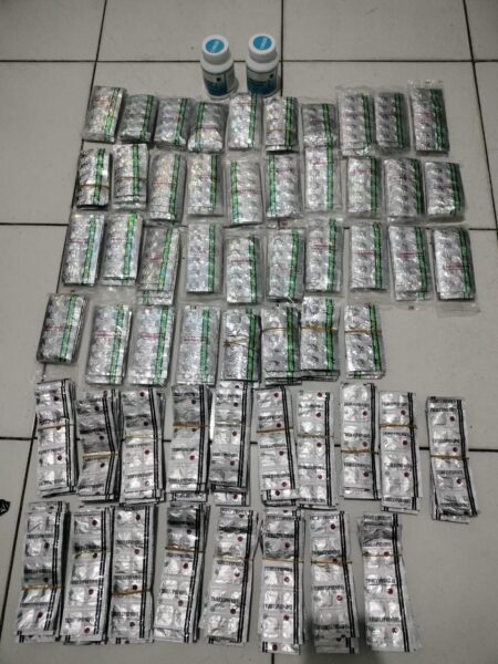 Dalam Rangka Operasi Pekat Maung 2026 Polsek Cikupa Ungkap Peredaran 7.550 Butir Obat Ilegal, Satu Tersangka Diamankan