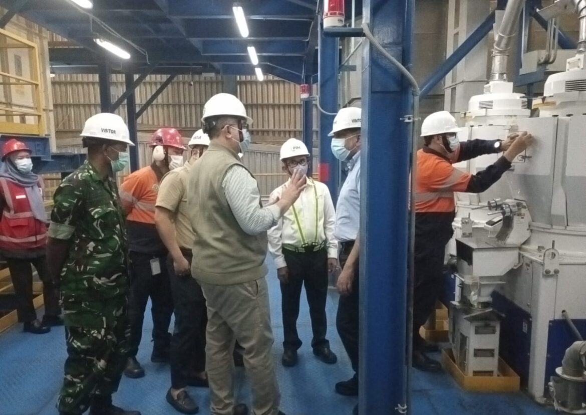 PT. Padi Indonesia Maju Terima Kunjungan Dirut PT. Agrinas, Dandim 0815 Soroti Sinergi Ketahanan Pangan