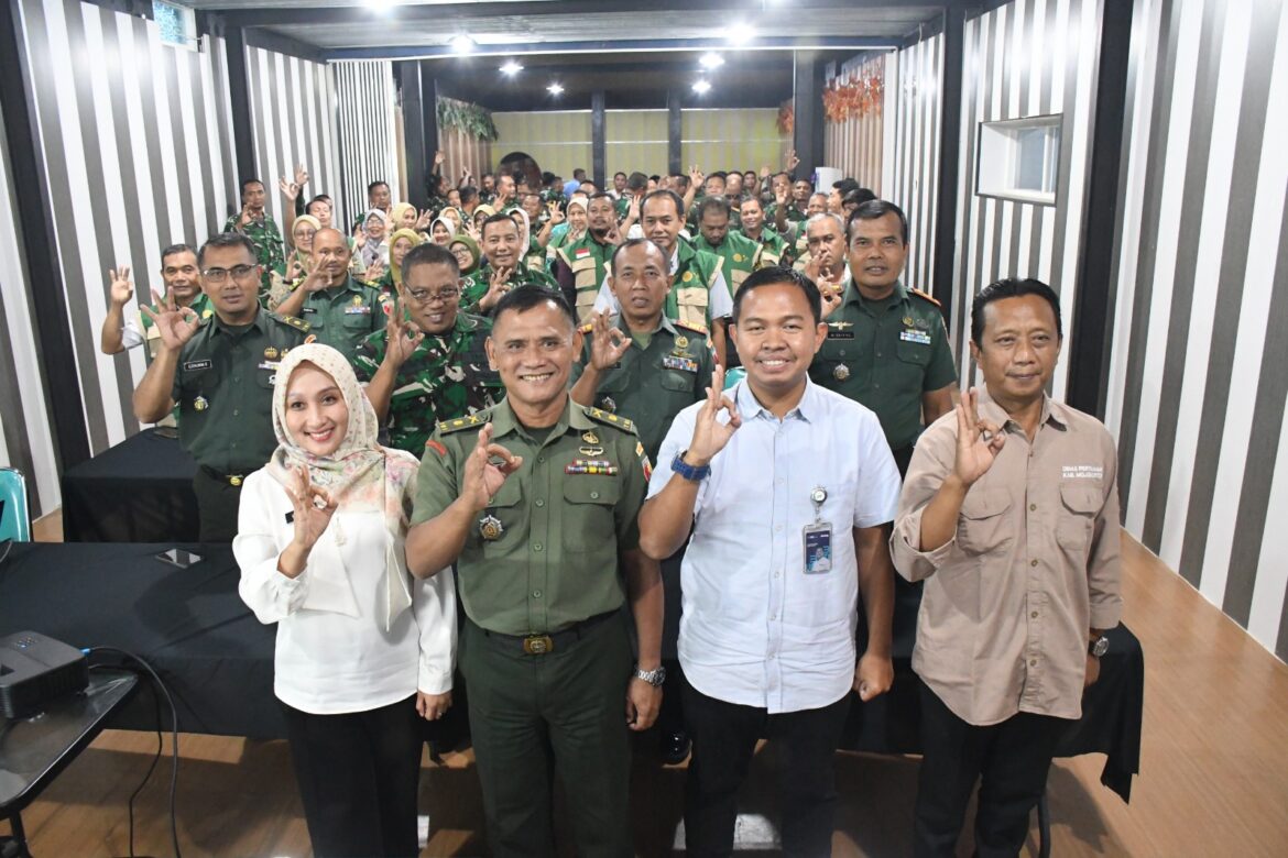 Kodim 0815/Mojokerto dan Bulog Gelar Sosialisasi Sergab 2026, Perkuat Sinergi Capai Target 71.751 Ton Setara Beras