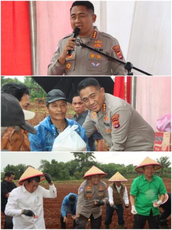 Bupati dan Kapolresta Tangerang Tanam Jagung Hibrida, Dorong Penguatan Ketahanan Pangan