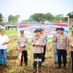 Polresta Cirebon Tanam Jagung Serentak Dukung Program Swasembada Pangan Nasional