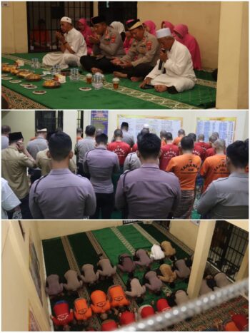 Kapolresta Tangerang Buka Puasa Bersama Tahanan, Momentum Introspeksi di Bulan Ramadan