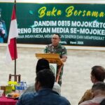 Bukber Bersama Insan Pers, Dandim 0815/Mojokerto : Media Mitra Strategis, Sinergi Harus Terus Dijaga