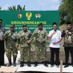 TNI AD Wujudkan Infrastruktur Desa, Jembatan Perintis Garuda Mulai Dibangun Di Kemlagi