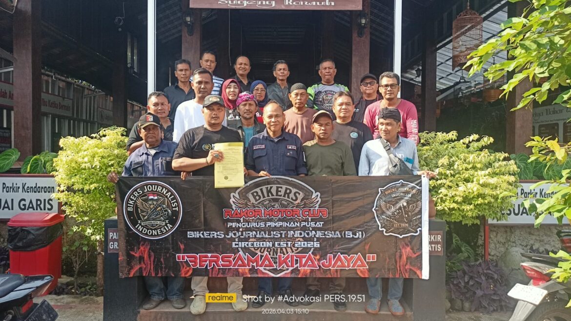 Bikers Journalist Indonesia Resmi Terbentuk di Cirebon