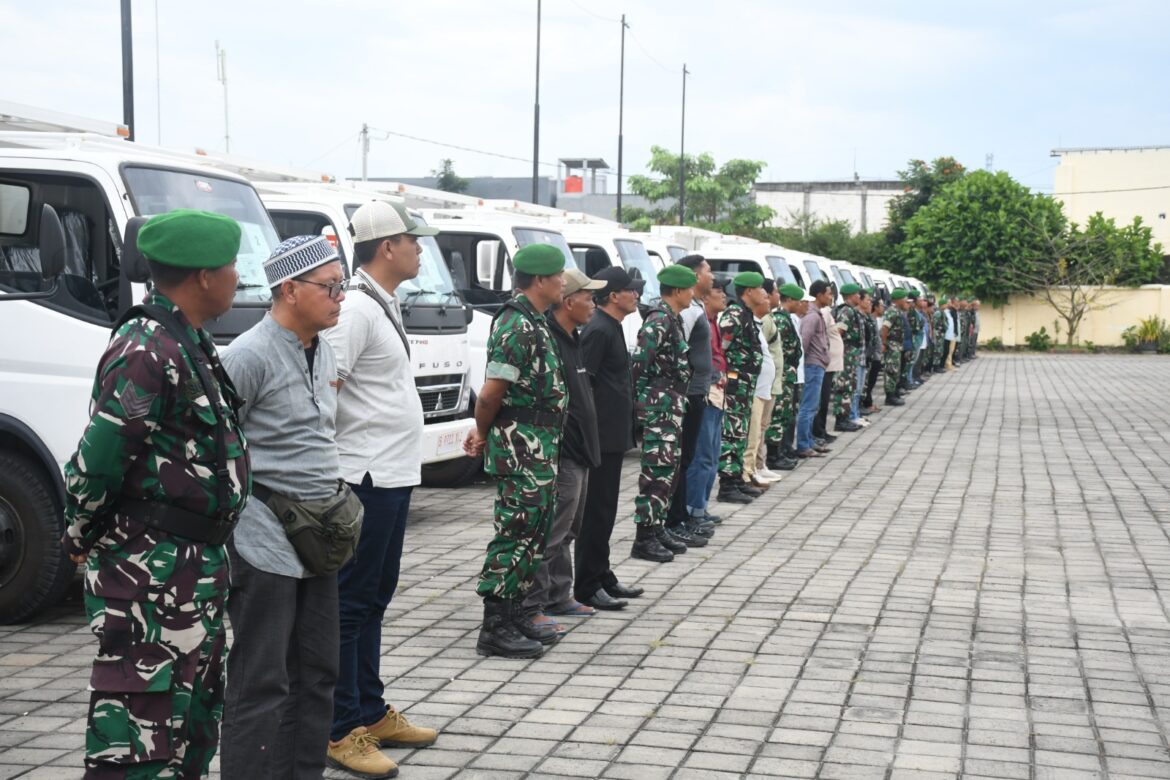 Kodim 0815/Mojokerto Distribusikan Truk Operasional KDKMP, Dukung Penguatan Ekonomi Desa
