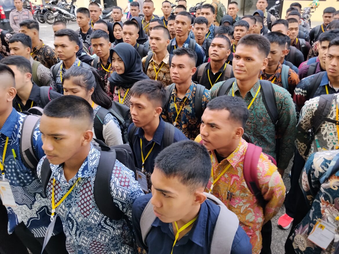 Penerimaan Polri 2026 di Polres Belitung: 99 Peserta Lolos Rikmin Awal, Bintara PTU SPKT Paling Diminati