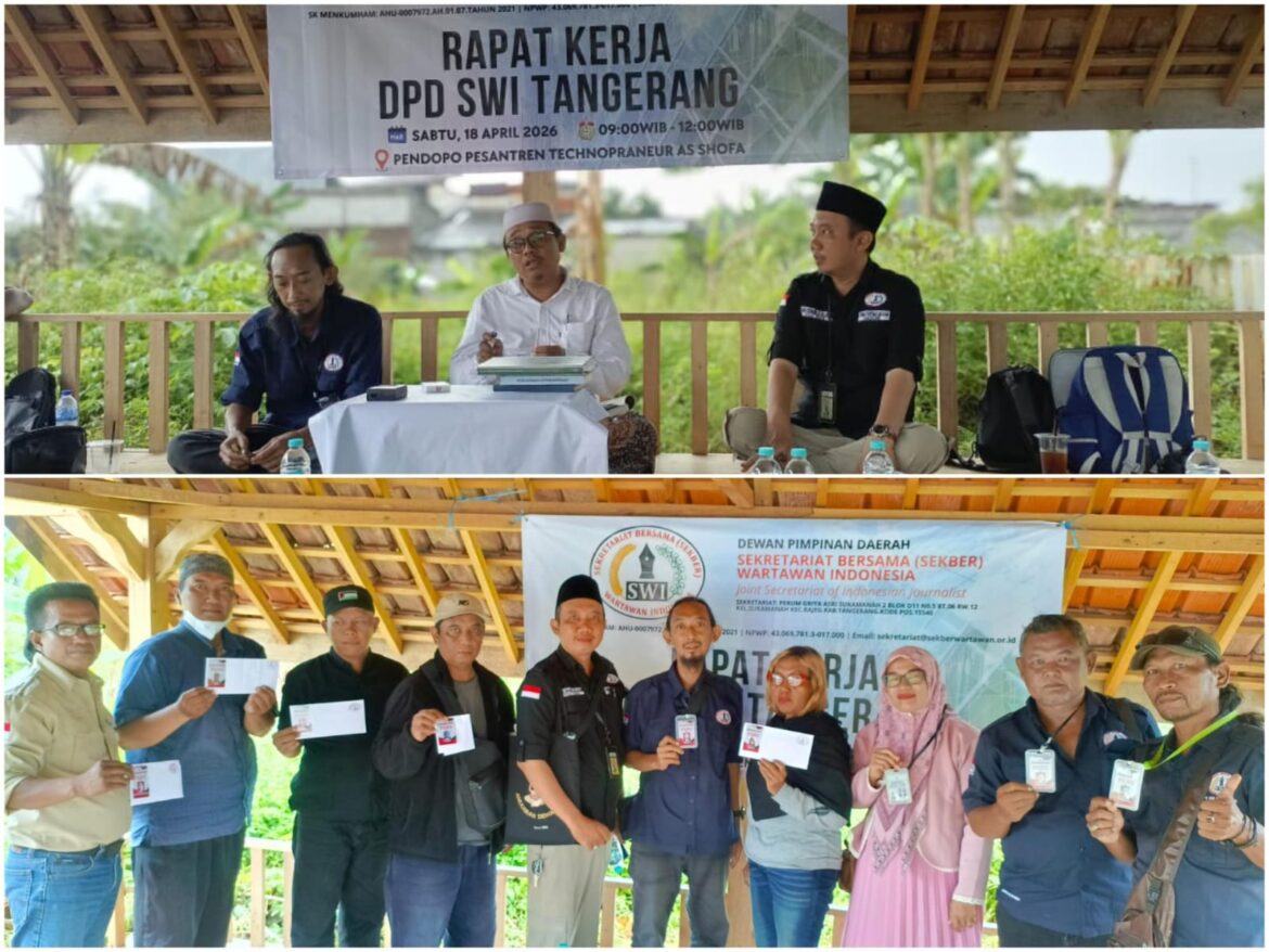 DPD SWI Kabupaten Tangerang Gelar Rapat Kerja 2026 Fokus Wujudkan SWI Profesional dan Sejahtera