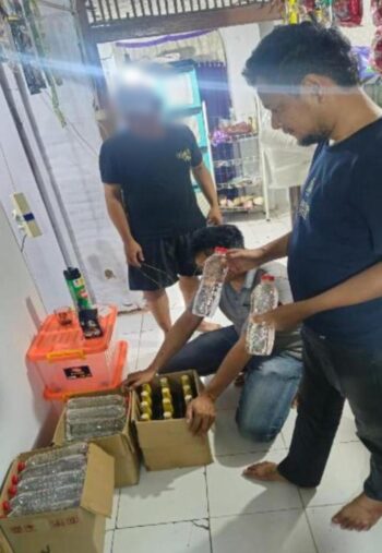 Tekan Penyakit Masyarakat, Polresta Cirebon Rutin Gelar Ops Pekat dan Amankan Ratusan Botol Miras