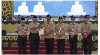 Sinergi Membangun Negeri: Bupati Asep Japar Puji Dedikasi Kemanusiaan Pramuka Sukabumi