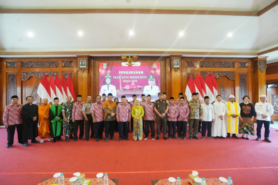 Pengukuhan FKUB Kota Mojokerto Jadi Langkah Strategis Perkuat Toleransi dan Persatuan
