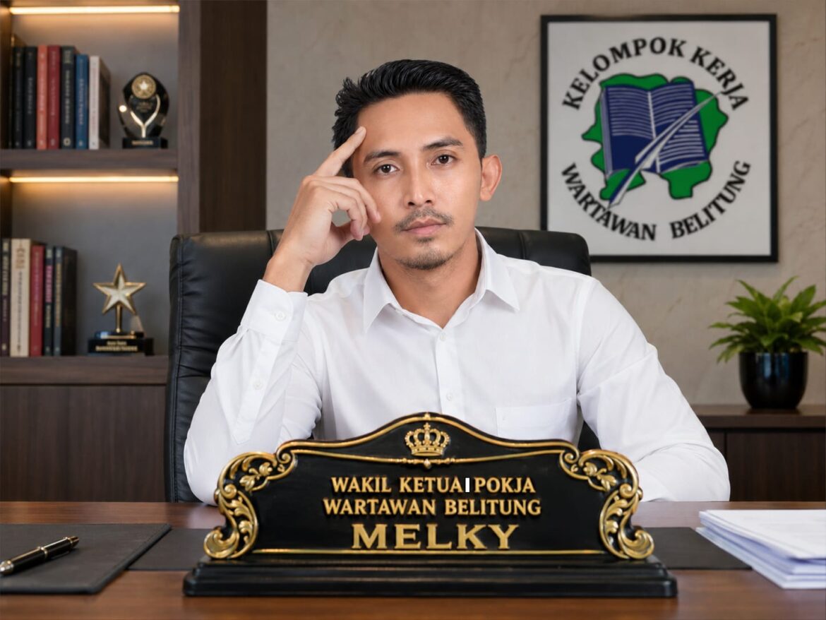 Melky Ucapkan Selamat Atas Dilantiknya Ali Hasmara Jadi Ketua PWI Belitung 