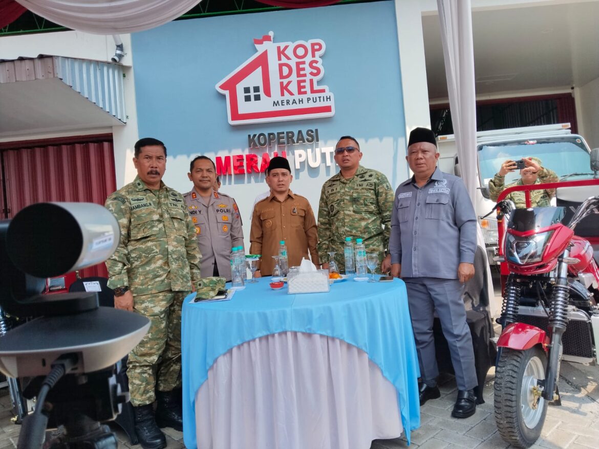 Launching KDKMP oleh Presiden RI, Dandim 0815 Targetkan 282 Koperasi Berdiri di Mojokerto Raya