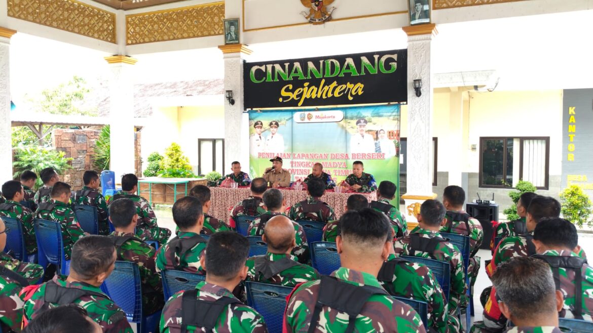 Tingkatkan Kemampuan Deteksi Dini dan Komsos di Wilayah Binaan, Kodim 0815/Mojokerto Gelar Latnis/Tis Ter Sistem Blok TA 2026