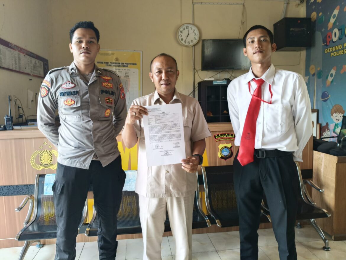Oman Anggari Lapor Polisi, Tuding Akun FB “Fendi Aripin” Fitnah dan Cemar Nama Baik
