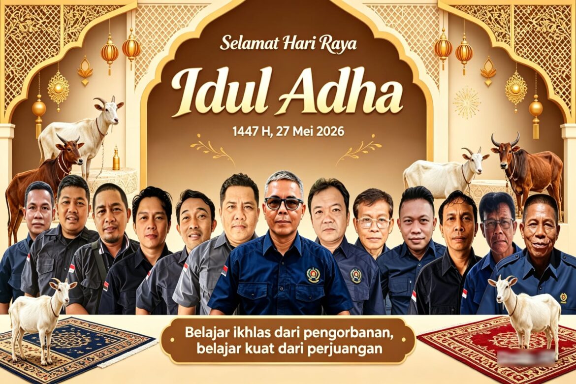 PWI Belitung Ucapkan Selamat Idul Adha, Apresiasi Dukungan Pemerintah dan Mitra Kerja
