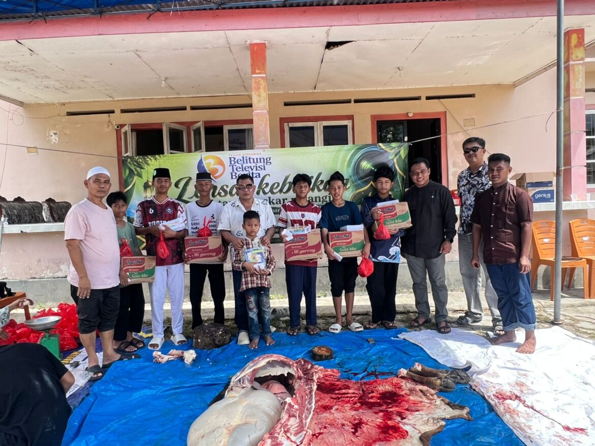Belitung Televisi Berita Gelar “Lensa Kebaikan” di Idul Adha ke-9