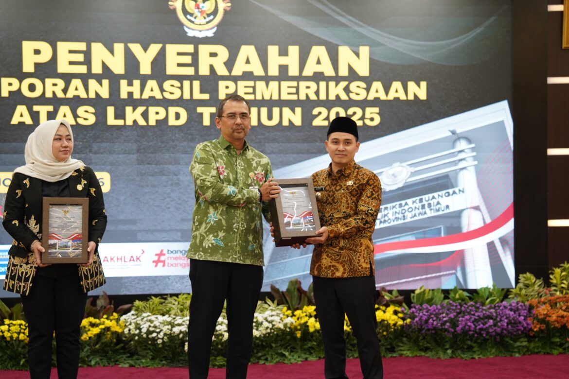 Kabupaten Mojokerto Raih Opini WTP Ke-12 Kali Berturut-turut dari BPK RI