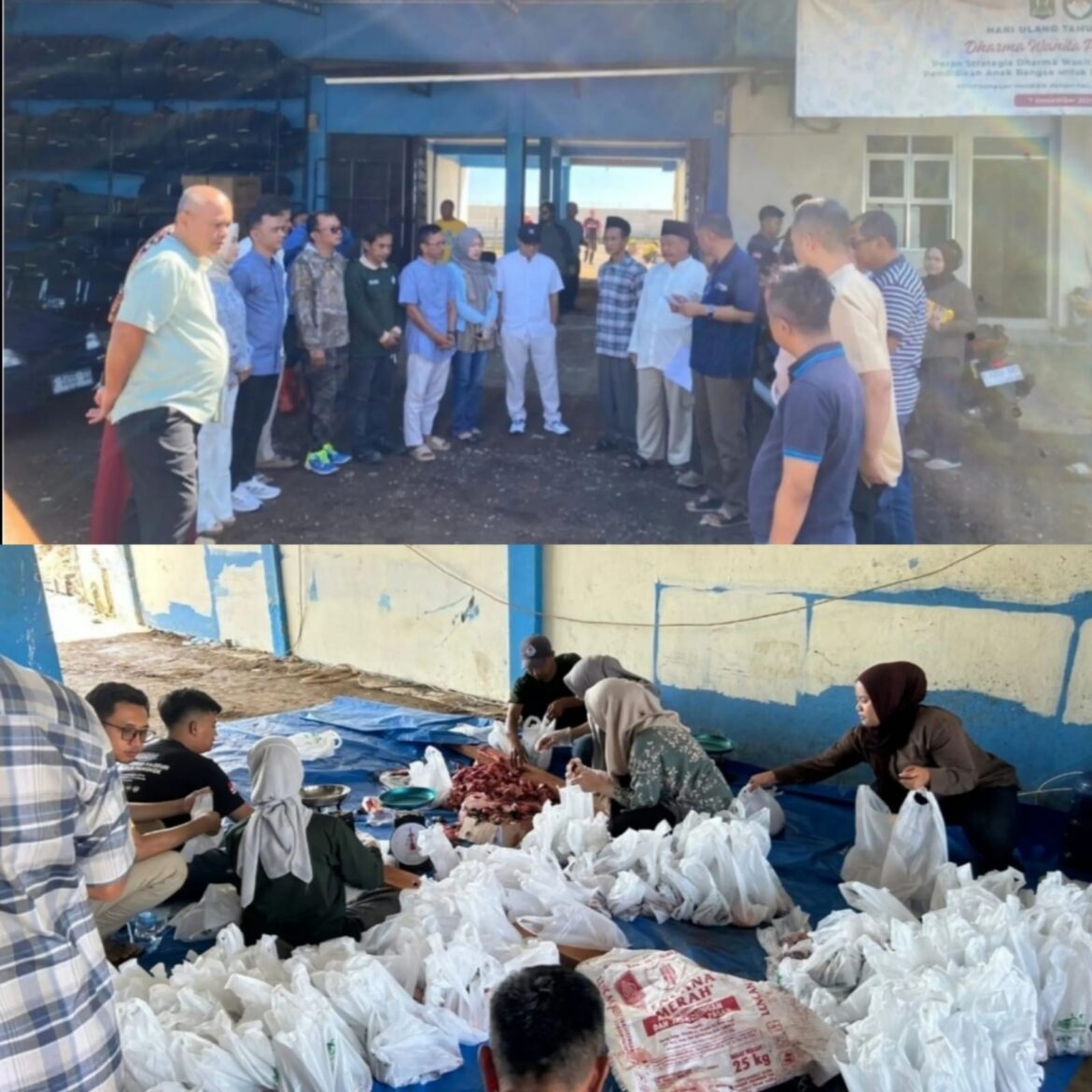 Komitmen Sosial Perumda AM TJM Sukabumi : Salurkan Paket Daging Kurban Tepat Sasaran di Wilayah Pelayanan