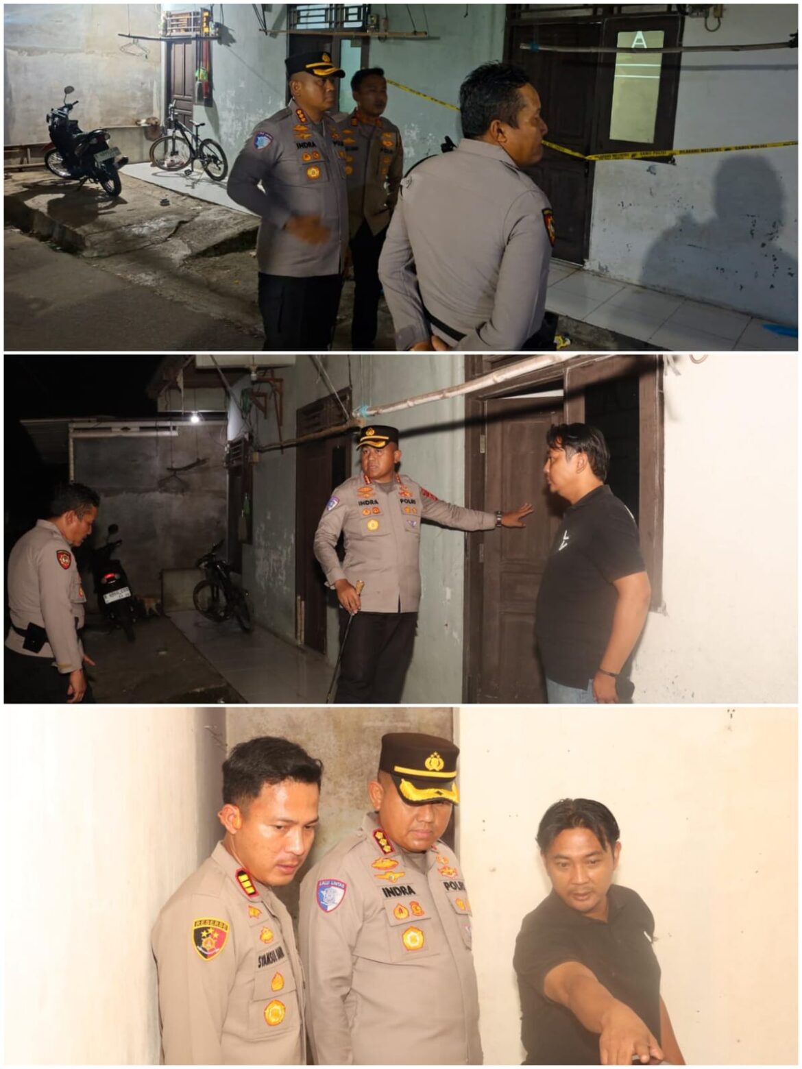 Kapolresta Tangerang Cek TKP Mayat Tukang Cilok di Cikupa