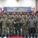 Dandim 0815/Mojokerto Pimpin Lepas Sambut Perwira, Tekankan Loyalitas dan Pengabdian Terbaik