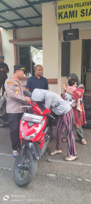 Polsek Kelapa Dua Gerak Cepat Menanggapi Kejadian Perampasan Motor yang Dilakukan Matel Di Jalanan