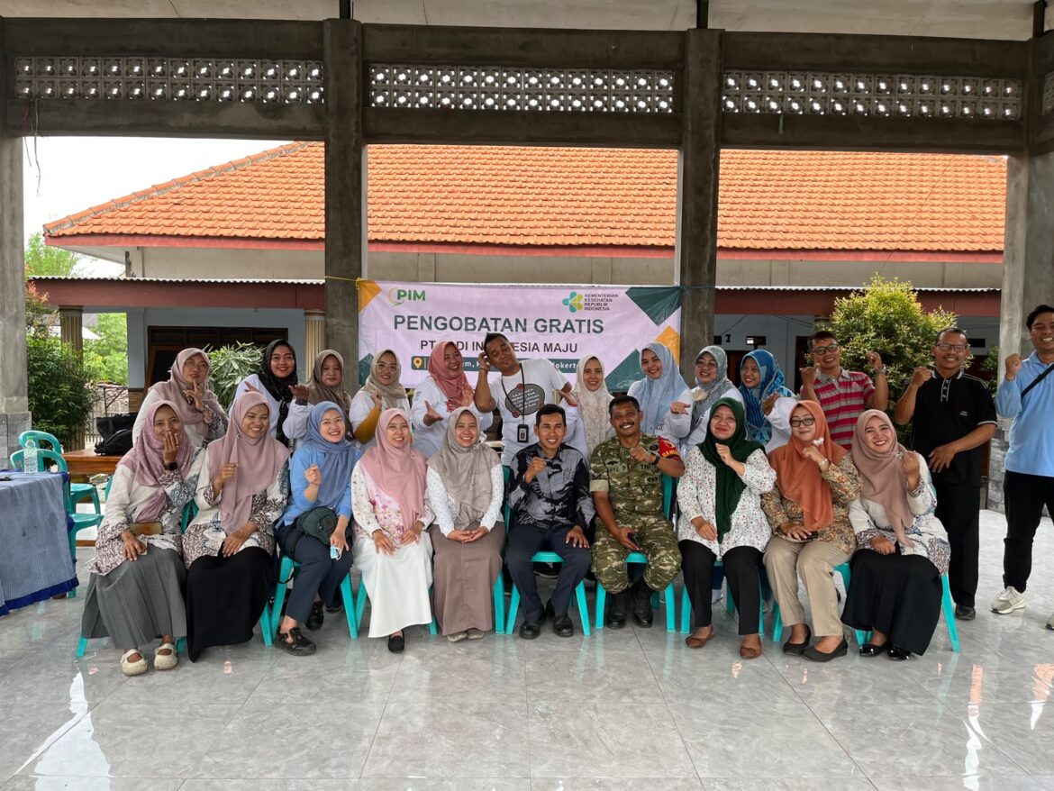 Kolaborasi PT PIM dan Koramil 0815/12 Ngoro Hadirkan Pengobatan Gratis, Wujud Kepedulian Nyata bagi Warga Jasem