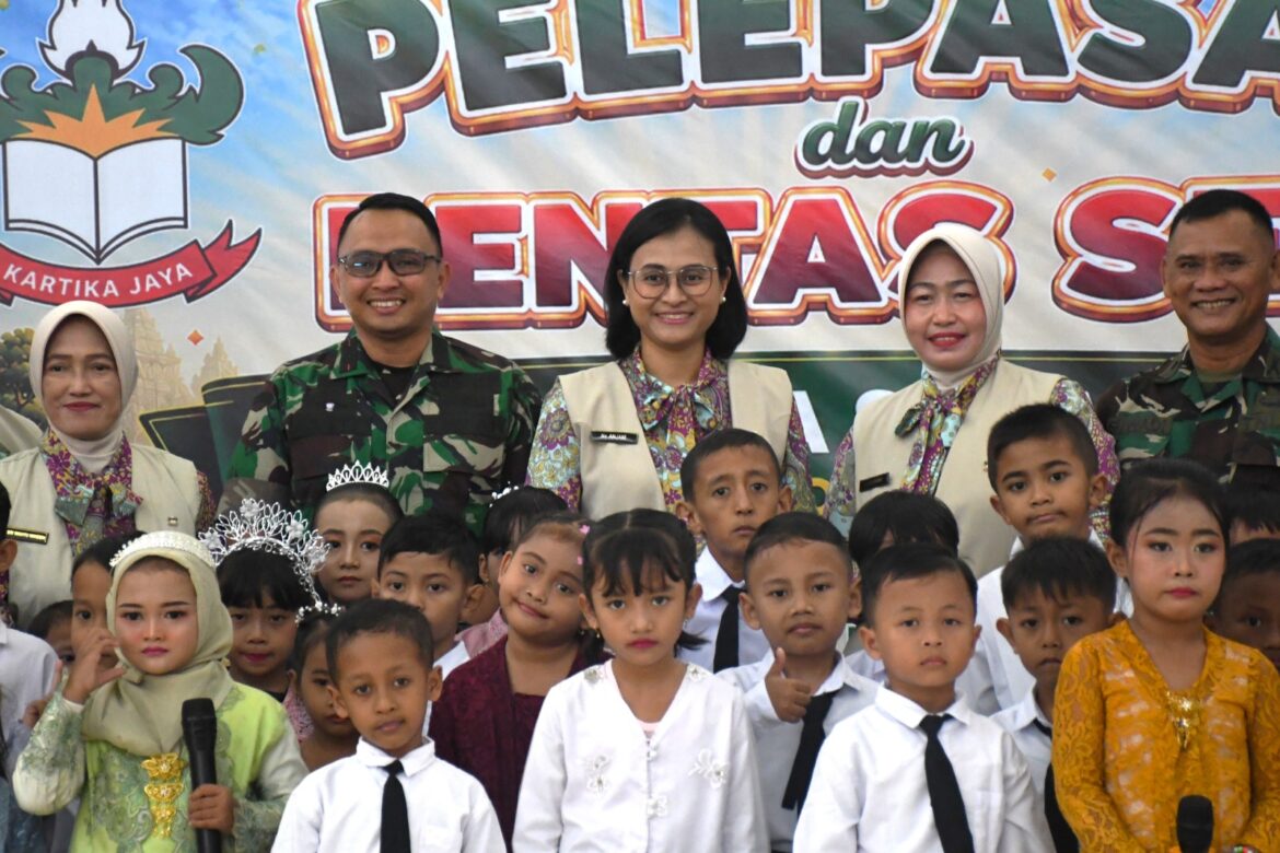 Pisah Kenang TK Kartika Jaya Kodim 0815, Ketua Yayasan: Bentuk Generasi Hebat Sejak Usia Dini