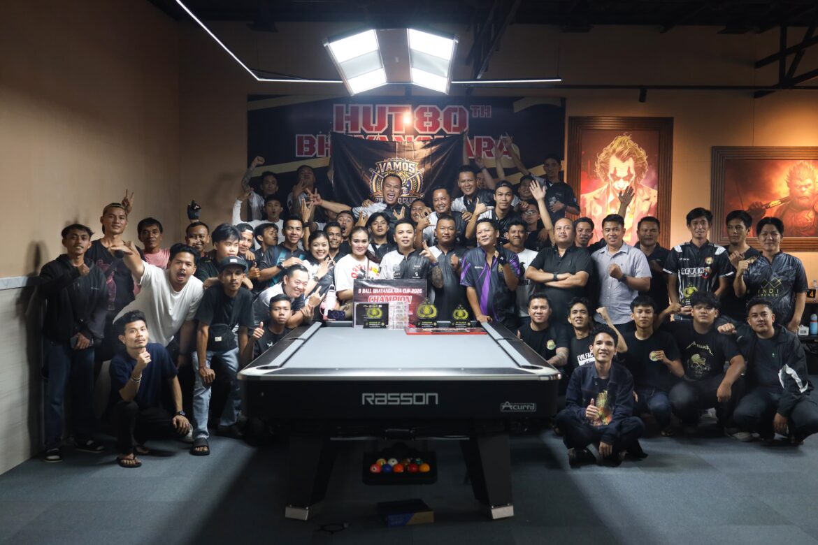 Bhayangkara Cup Ke-80 Sukses Digelar Polda Babel, 96 Cue Ball Babel Adu Skill di OMB