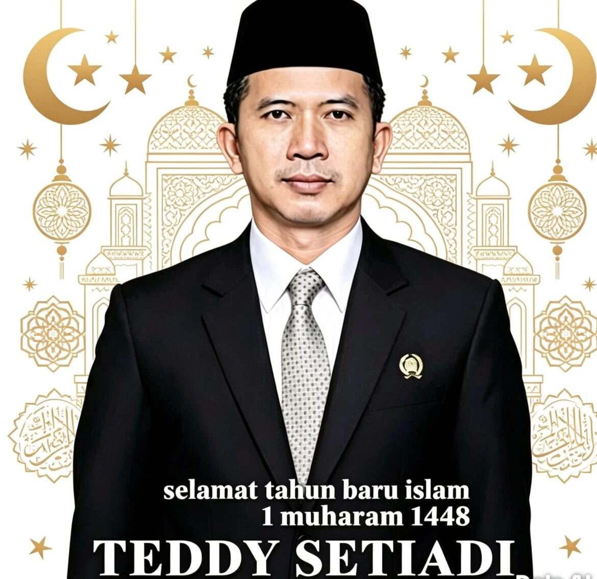 Dewan Teddy Setiadi S.E. Sampaikan Ucapan Tahun Baru Islam 1 Muharam 1448 H   