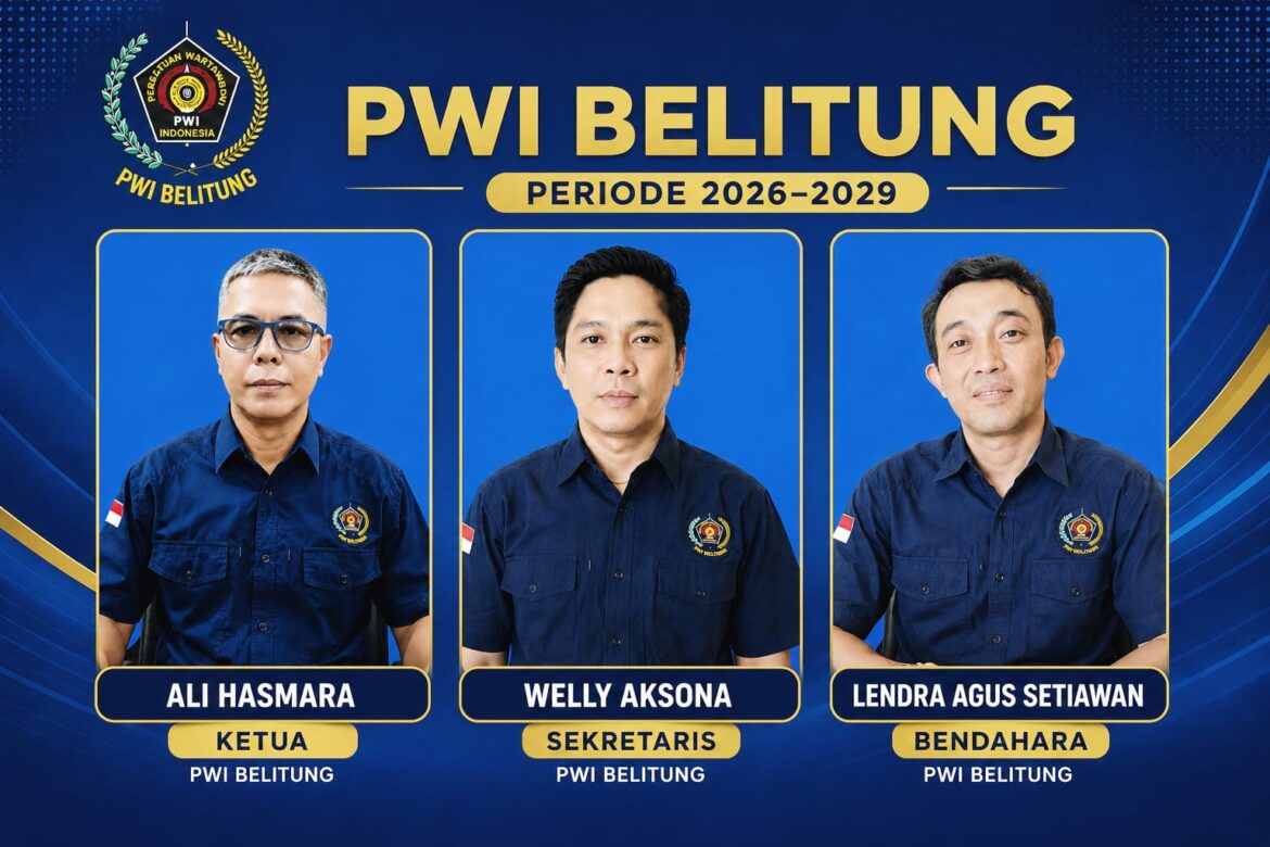 PWI Belitung Buka Rekening Resmi, Komitmen Transparansi Dana Organisasi 2026-2029