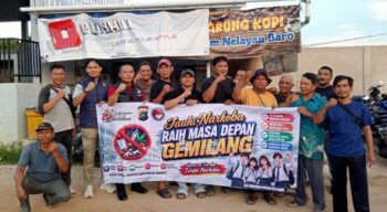Cegah Jalur Laut Jadi Rute Narkoba, Satresnarkoba Polres Belitung Sosialisasi ke Nelayan Baro Lewat Ngopi Bareng