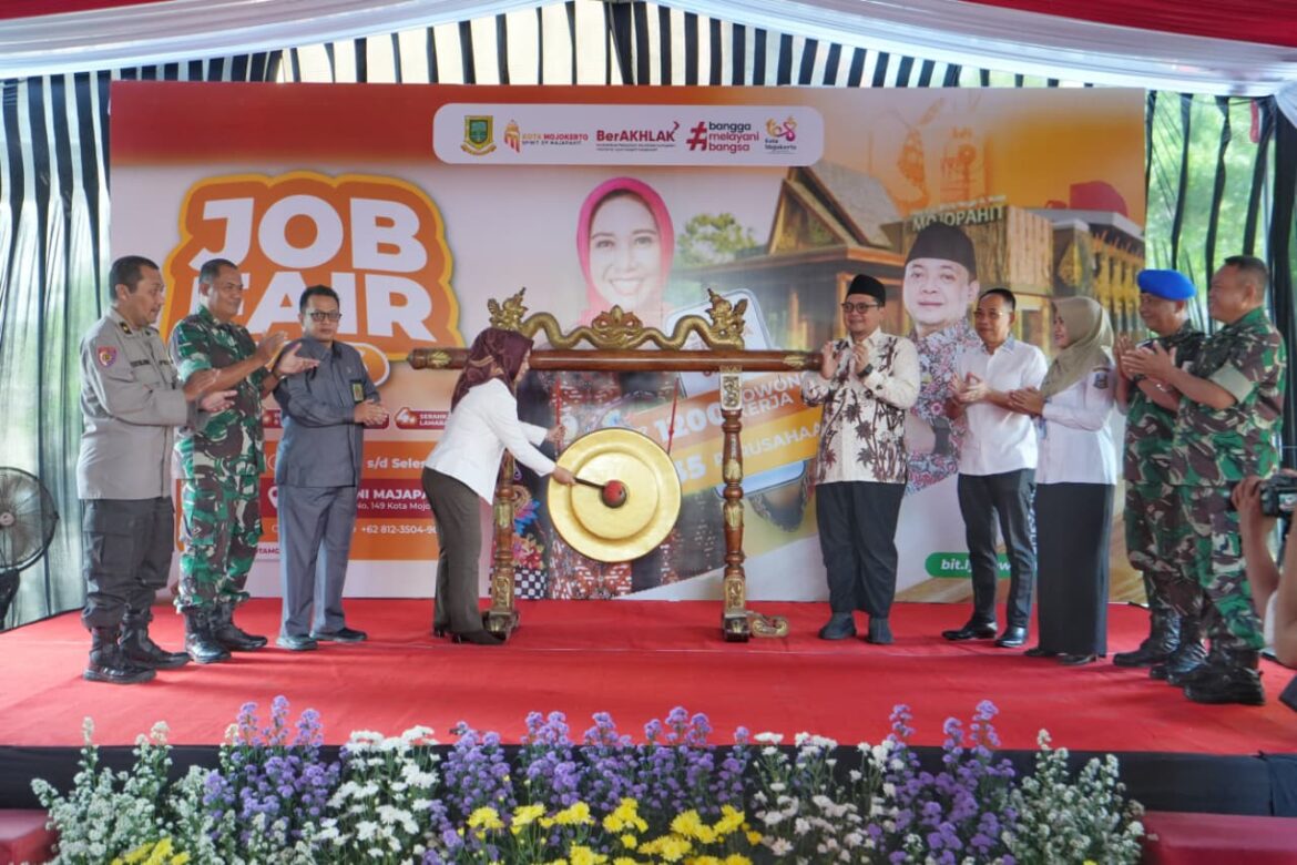 Pemkot Mojokerto Percepat Penurunan TPT Lewat 1.200 Lowongan Kerja