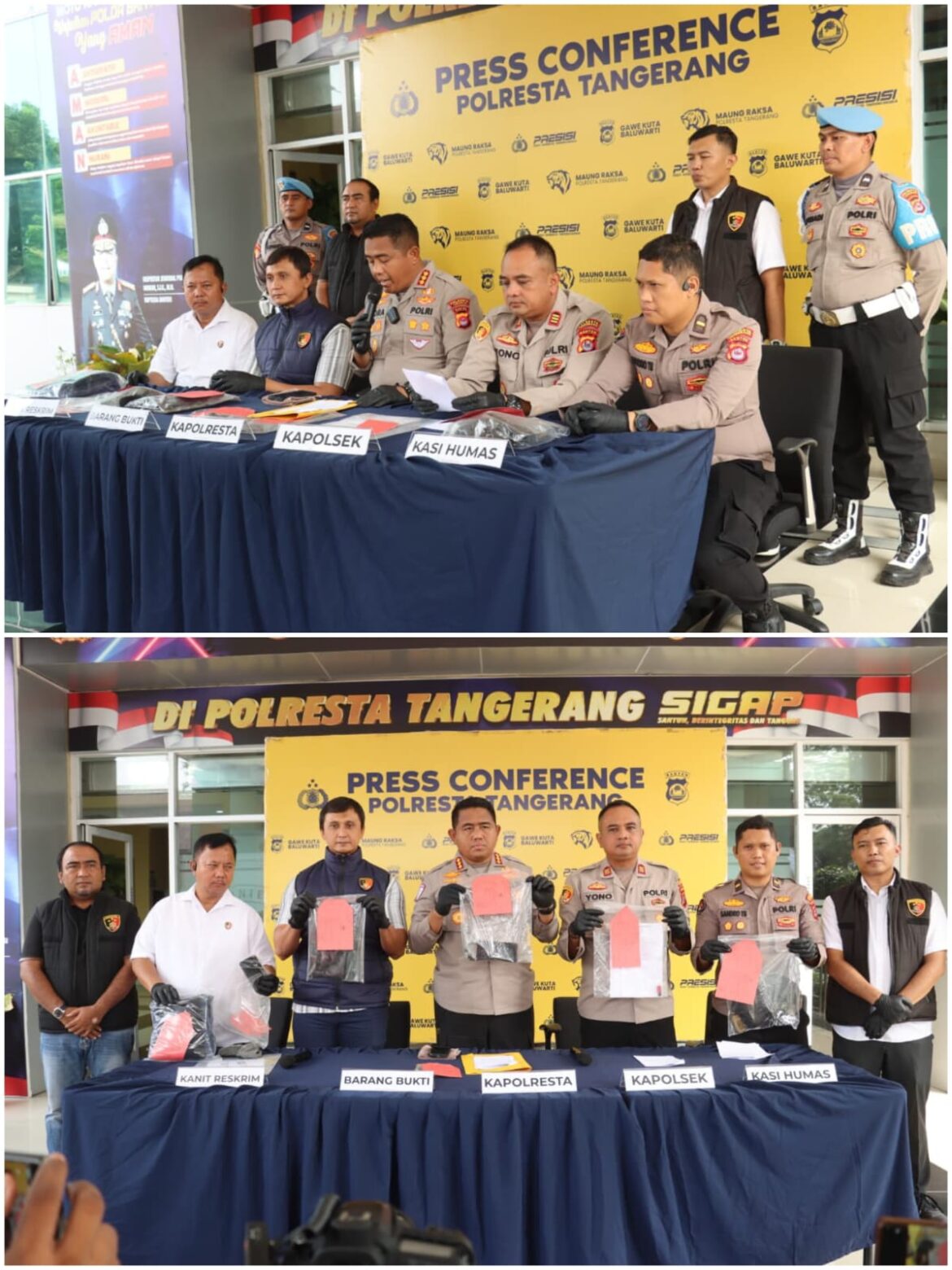 Mengaku Polisi Lalu Peras Warga, Enam Orang Diamankan Polresta Tangerang