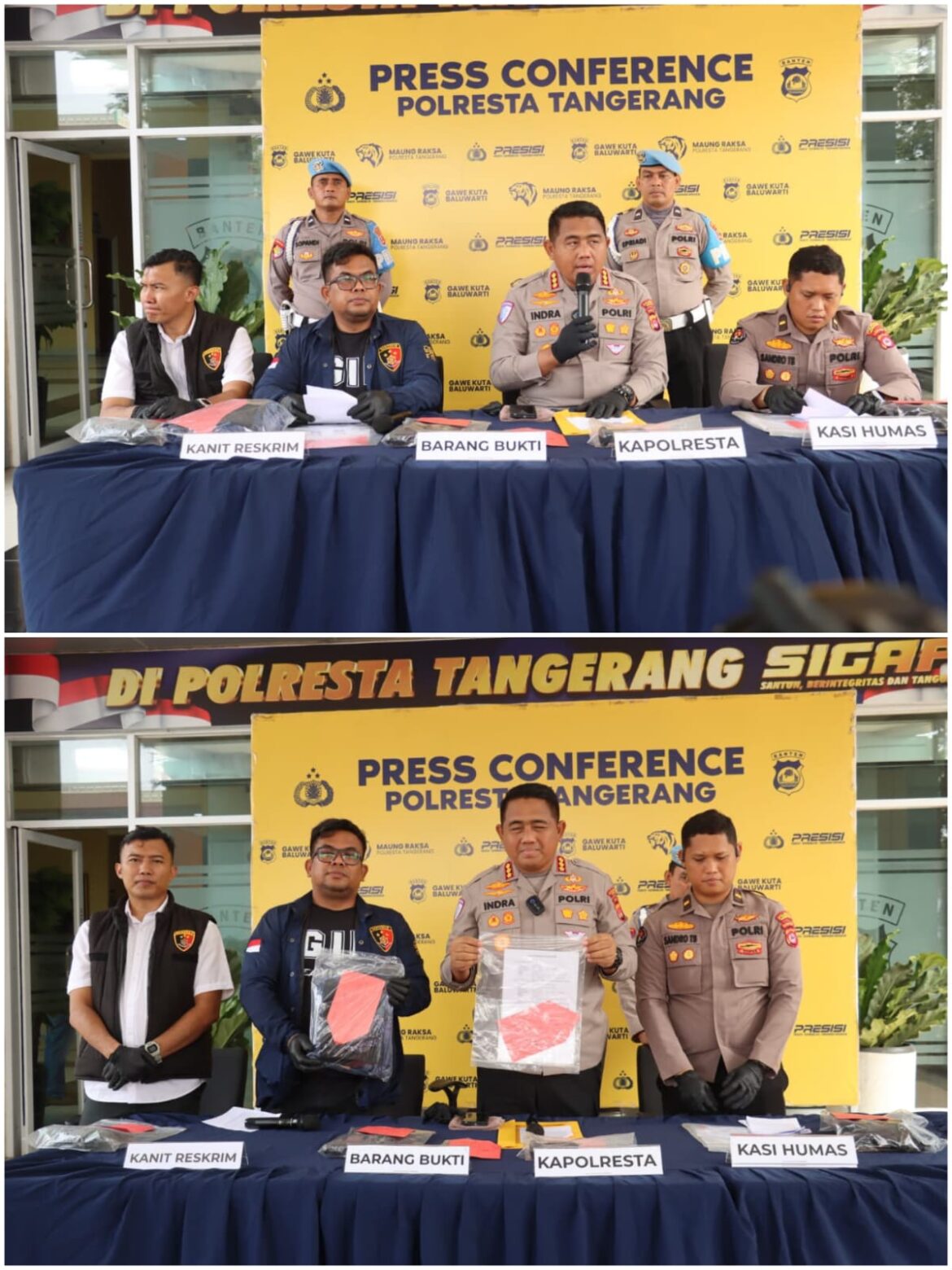 Polresta Tangerang Amankan Dua Orang Kasus Kekerasan Seksual Kepada Anak di Bawah Umur