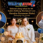 HUT ke-44 Kabiro Belitung, Pimred wartakum7.com Apresiasi Dedikasi Hendra Gunawan “Koko” Jaga Integritas Media
